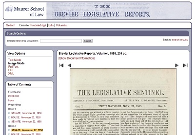 Brevier Legislative Reports